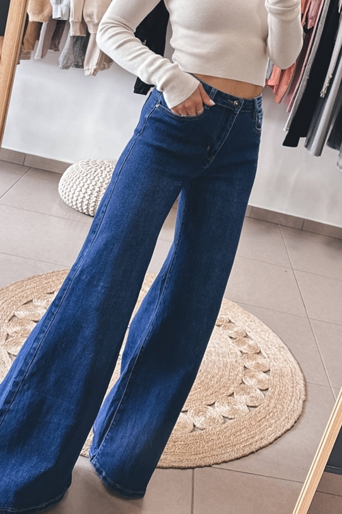 High waisted wide leg jeans Drew