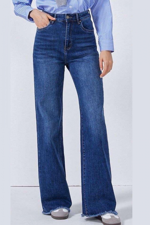 Premium high waisted wide leg jeans Nena