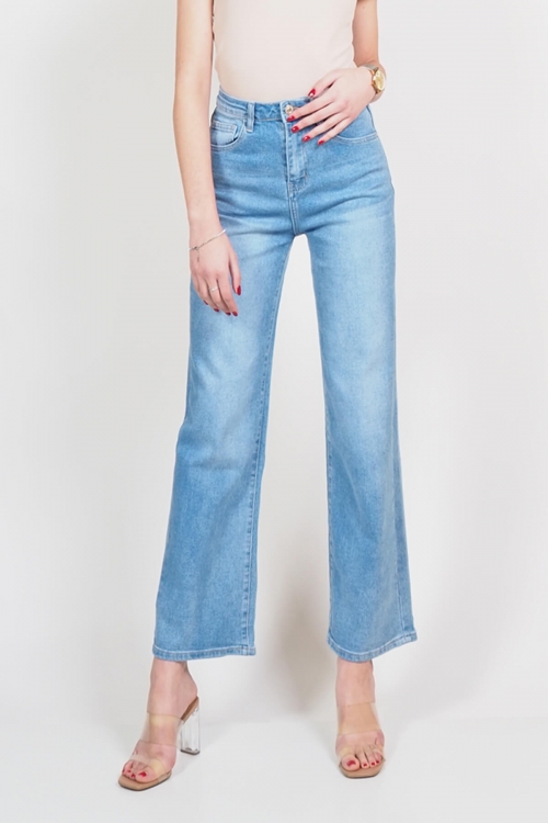 Premium high waisted wide leg jeans Ruth